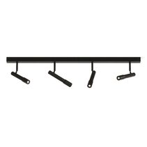 Ycro 4 Light LED Ceiling Light Matt Black - ARO.T1297/4/NEG