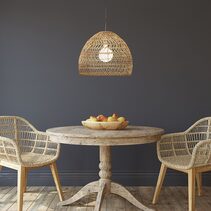 Mette 47cm Natural Rattan Pendant - OL86443