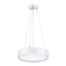 Decord 30W LED Dimmable Pendant White / Tri-Colour - SL2112/40TC/WH + SL2112SPK/WH