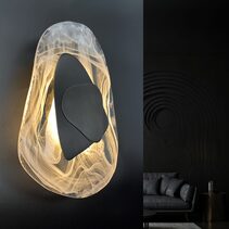 Ella LED Wall Light Black