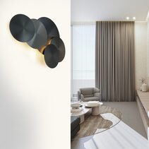 Forart 5 Wall Light Satin Black