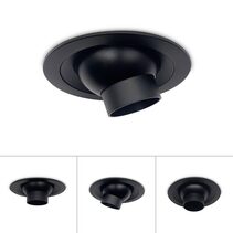 Zoom 8W LED Downlight Black / Cool White