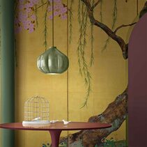 Afoxé Large Pendant Sage Green - FER.C2641-VSA