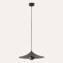 Hat LED Pendant Matt Black / Black - ARO.C1291/NEG-NEG