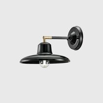 B&W Curve Straight Wall Light - FER.C2332-08