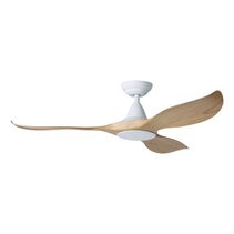 Noosa 52" DC Ceiling Fan Blackbutt / White - 20684716