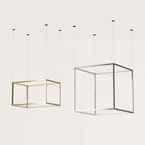 Cube-X LED Pendant Shiny Gold Medium - ARO.C1213/60/ORO