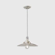 B&W Classic Small Pendant Glazed White - FER.C099-02