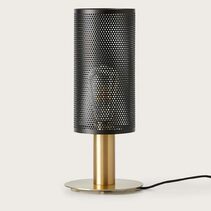Fito Table Lamp Matt Brass / Matt Black - ARO.S1286/NEG