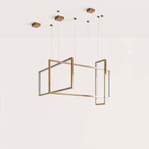 Frame LED Pendant Small Bronze - ARO.C1246/90/BRZ