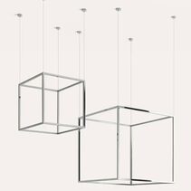 Cube-X LED Pendant Chrome Small - ARO.C1213/44/CHR