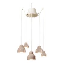 Berimbau 5 Light Pendant Sand Grey - FER.C2605-GRS