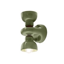 Berimbau 2 Light Wall Sage Green - FER.C2601-VSA