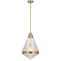 Harnon 1 Light Pendant Antique Gold - HARNON PE1-AG