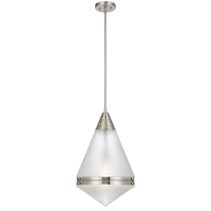 Harnon 1 Light Pendant Nickel - HARNON PE1-NK