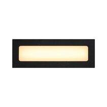 Ingar 6W LED Opal Brick Light Black / Tri-Colour - INGAR EXRE-OP-BK