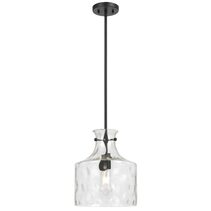 Perron 1 Light Pendant Black - PERRON PE1-BK