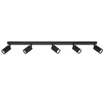 Picard 5 Light LED Spotlight Black / Tri-Colour - PICARD SP5-BK