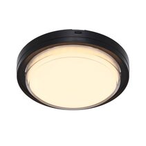 Viggo 16W LED Round Bunker Black / Tri-Colour - VIGGO RD22-BK