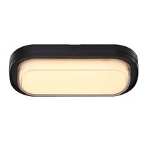 Viggo 16W LED Rectangle Bunker Black / Tri-Colour - VIGGO RE27-BK