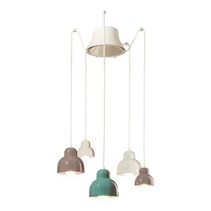 Berimbau 5 Light Pendant - FER.C2608-MIX