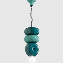 Bumbum Pendant Oil Green / Turquoise - FER.C2763