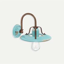 Country Wall Light Vintage Light Blue - FER.C1440-VIA