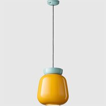 Corcovado Pendant Light Blue / Yellow - FER.C2740-AZG
