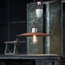 Grunge Rise & Fall Pendant Craquele - FER.C1436-18