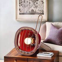 Indsutrial Table Lamp Vintage Bordeaux - FER.C1655-VIX