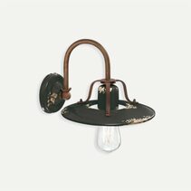 Country Wall Light Vintage Black - FER.C1440-VIN