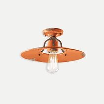 Country Large Ceiling Light Vintage Orange - FER.C1445-VIO