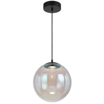 Aurora 30cm 12W LED Dimmable Pendant Black / Warm White - AURORA PE30-RBW