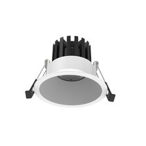Deep 10W Dimmable LED Downlight White & Silver / Tri-Colour - DL9452-WH+SLTC10C03