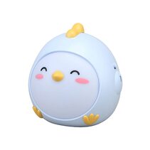 LED Tri-CCT Chicken Nightlight Dimmable USB DC 5V Rechargeable Blue - FRANGO2