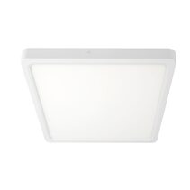 Lunos 30cm 24W LED Architectural Dimmable Oyster White / Tri-Colour - LUNOS OY30.3C-WH