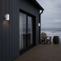 Stina 1 Light 9W LED Wall Light White / Tri-Colour - STINA EXWB1-WH