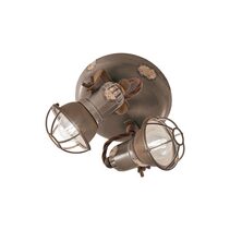 Loft 2 Light Ceiling Light Vintage Pink - FER.C1678/1-VIT