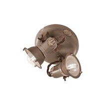 Loft 2 Light Ceiling Light Vintage Pink - FER.C1678-VIT