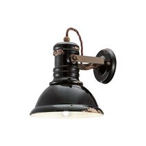Indsutrial Wall Light Vintage Black - FER.C1693-VIN