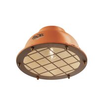 Indsutrial Ceiling Light Vintage Orange - FER.C1760-VIO