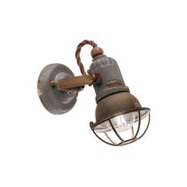 Loft Wall Light Vintage Dove Grey - FER.C1675/1-VIT