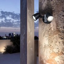 Chopper 2 30W Twin Head LED Spotlight Black / Tri Colour - 206537