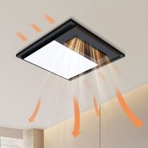 Heatcore 4 In 1 Retrofit Bathroom Heater Black - 56025