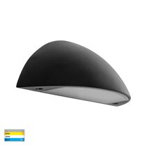 Curva 7.5W 12V DC LED Dimmable Step Light Black / Tri-Colour - HV3253T-BLK-12V