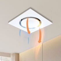 Orbis 4 In 1 Retrofit Bathroom Heater White - 56021