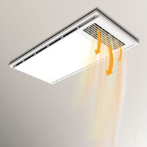 Tropix 4 In 1 Standard Bathroom Heater White - 56017