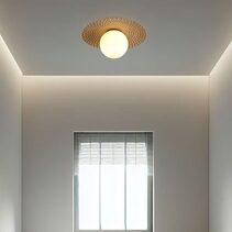 Orbis Ceiling / Wall Light Yellow / Black - LL002CL128Y