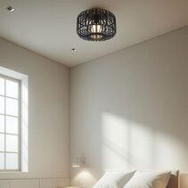 Canaya Ceiling Light Black - LL002CL125B