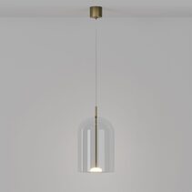 Elong Air LED Pendant Old Brass / Clear - LR.i02.80.CL.OB